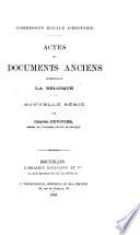 Inventaire des cartulaires conservés en Belgique ailleurs que dans les dépôts des archives de l'État