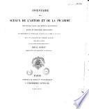Inventaire des sceaux de l'Artois et de la Picardie