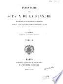 Inventaire des sceaux de la Flandre