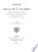 Inventaire des sceaux de la Picardie