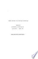 Inventaire du potentiel scientifique de la Belgique