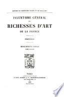 Inventaire général des richesses d'art de la France