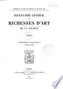 Inventaire general des richesses d'art de la France