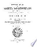 Inventaire sommaire des Archives départementales antérieures à 1790, Charente-Inférieure