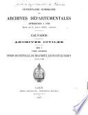 Inventaire sommaire des Archives départementales antérieures à 1790: Fonds de Petiville, de Beaumont, Le Duc et Le Hardy