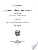 Inventaire sommaire des Archives départementales antérieures à 1790