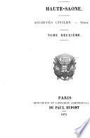 Inventaire-sommaire des archives départementales antérieures à 1790