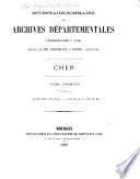 Inventaire sommaire des archives départementales antérieures à 1790: Série A et série B
