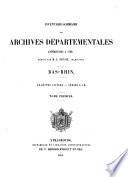 Inventaire-sommaire des archives départementales de Saone-Et-Loire antérieures à 1790