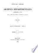 Inventaire-sommaire, série H