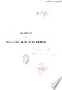 Inventaires et documents publ. par ordre de l'Empereur