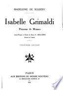 Isabelle Grimaldi, princesse de Monaco