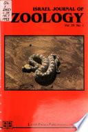 Israel Journal of Zoology