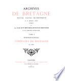 Itinéraire de Bretagne en 1636, d'après le manuscrit original
