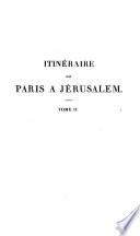 Itinéraire de Paris à Jérusalem