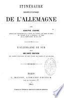 Itinéraire descriptif et historique de l'Allemagne
