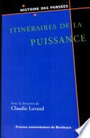 Itinéraires de la puissance