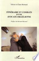 Itinéraires et combats d'une avocate israélienne