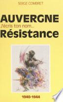 J'écris ton nom... Résistance