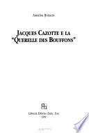 Jacques Cazotte e la Querelle des Bouffons