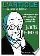 Jacques De Decker :