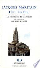 Jacques Maritain en Europe