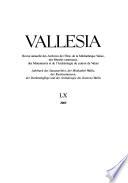 Jahrbuch Vallesia