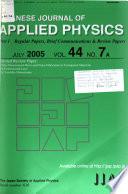 Japanese Journal of Applied Physics