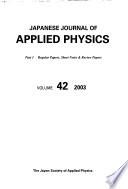 Japanese Journal of Applied Physics