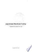 Japanese Literature Today