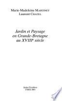 Jardin et paysage en Grande-Bretagne au XVIIIe siècle
