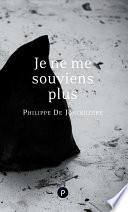 Je ne me souviens plus