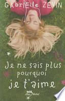 Je ne sais plus pourquoi je t'aime