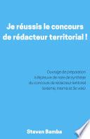 Je réussis le concours de rédacteur territorial !