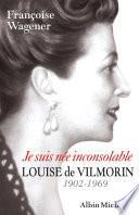 Je suis née inconsolable