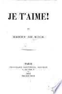 Je t'aime!