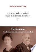 Je vous aiderai à vivre, vous m'aiderez à mourir