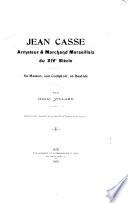 Jean Casse, armateur et marchand marseillais du XIV siècle