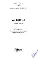Jean Echenoz