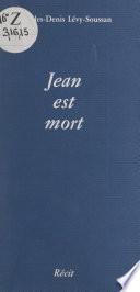 Jean est mort