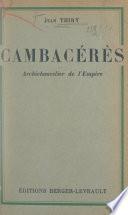 Jean-Jacques-Régis de Cambacérès