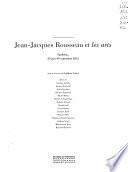 Jean-Jacques Rousseau et les arts