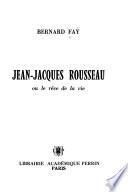 Jean-Jacques Rousseau