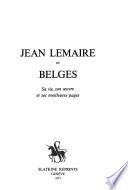 Jean Lemaire de Belges