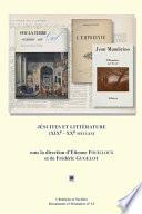 Jésuites et littérature (XIXe-XXe siècles)