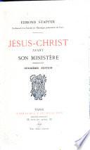 Jésus-Christ avant son ministère