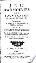 Jeu D'Armoiries Des Souverains & Etats d'Europe