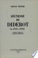 Jeunesse de Diderot