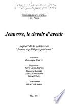 Jeunesse, le devoir d'avenir