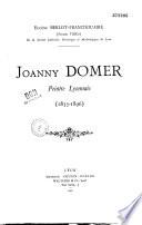 Joanny Domer, peintre lyonnais